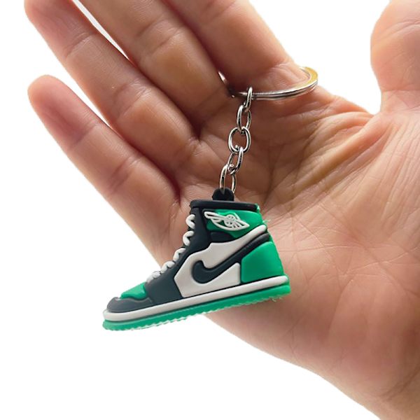 Utsøkte 3D Mini Sneakers nøkkelring Sneakers Fans Souvenir Key A3