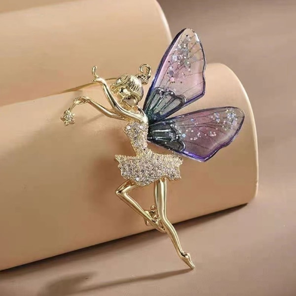 Butterfly Fairy Brosjer Mote Kreative Klær Tilbehør