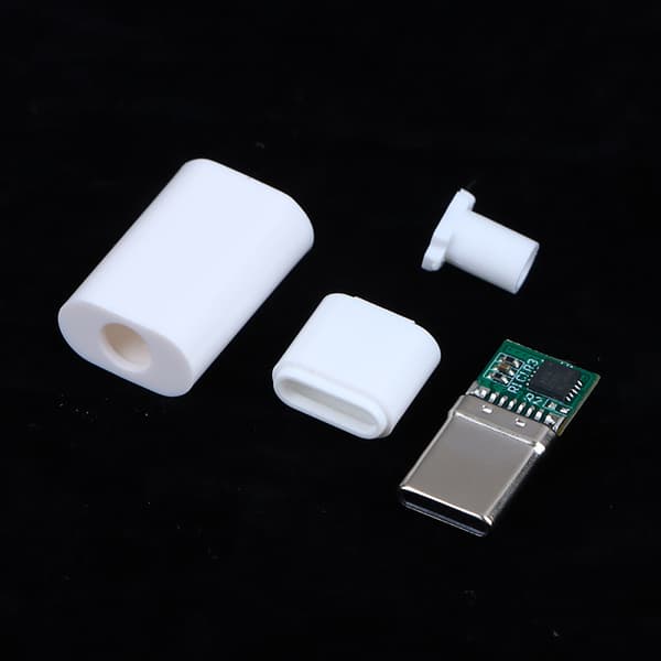 5A PD/QC Decoy Board Hurtigopladning 5V 9V 12V 15V 20V Modul USB T White 5V