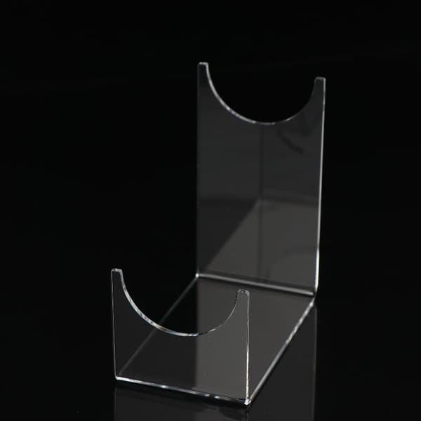 1/2 st transparent akrylställ Shofar Horn Display Stand U-sh 1Pcs