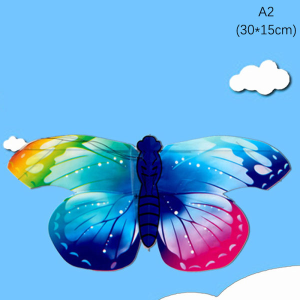 (Endast drakar) Minidrakar som flyger för barn 3d pocket drakdynam A2