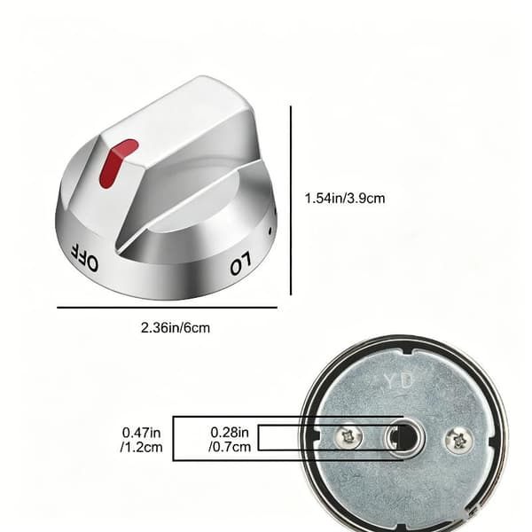 1 STK DG6400473A Brennerbryterknapp Komfyrerstatning For Gass 1pc