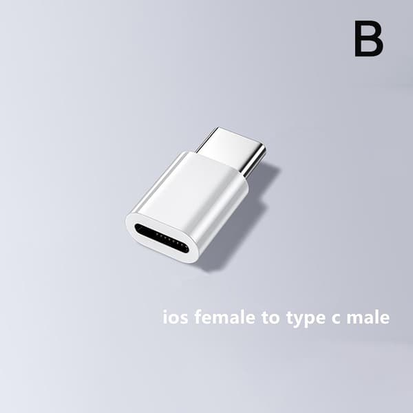 OTG For telefonadaptere Type C til IOS kvinnelig til mann Gjensidig B