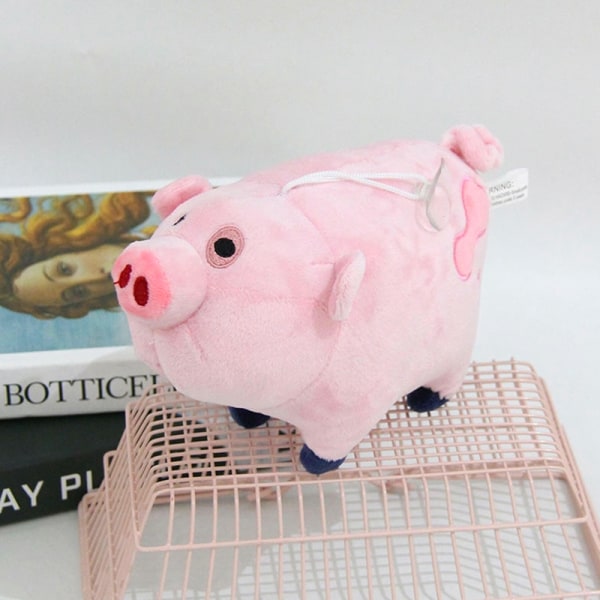 Leken gris utstoppet dukke Plysj Piggy Toy Plysjpute Bomull Pink