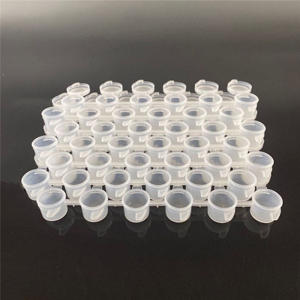6 stk. 3 ml pigmentbeholder æske maling akryl maling tilbehør Dr