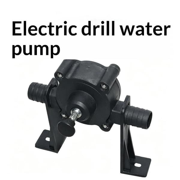 Elektrisk borrdriven självsugande vattenpump utan ström för trädgård A2