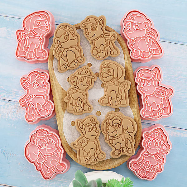 PAW Patrol Biscuit ter Set ting Mould Cookie Pastry Mold ter