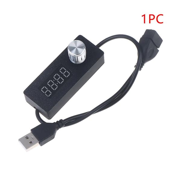 Pålitlig digital display USB-timeromkopplare bärbar justerbar P 1PC