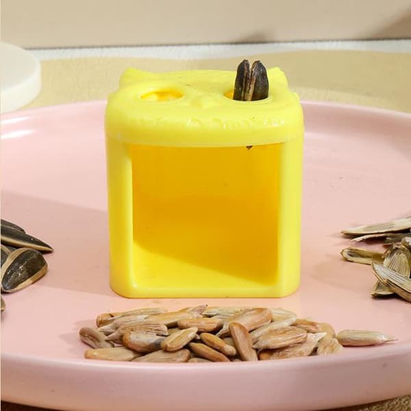 Solsikkefrø Protable Smart Melonfrøåbner Yellow