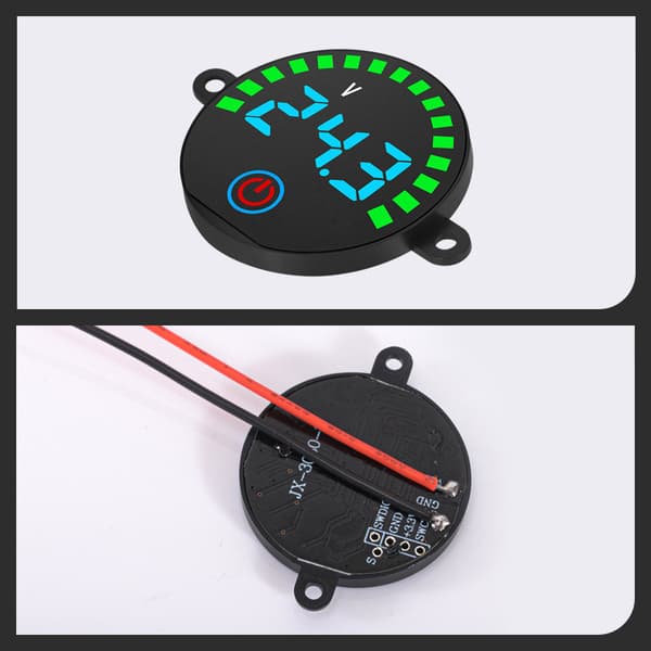 LED batteriindikator spänningsmätare strömladdningsindikator elektrisk A2