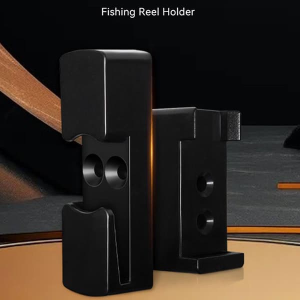 Fiskehjulsstativ Oppbevaring Veggmontert Stativholder Display 2Pcs A2