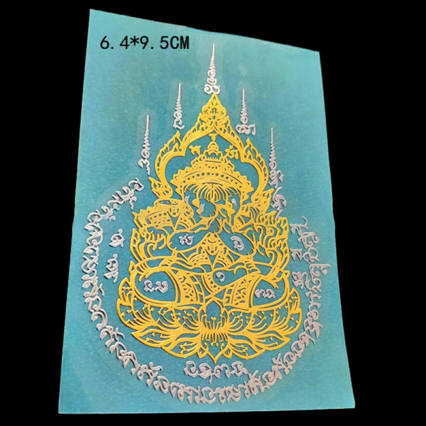 Thai telefon gynnsam gömd Buddha Nine Tailed Fox Holy Elepha A16