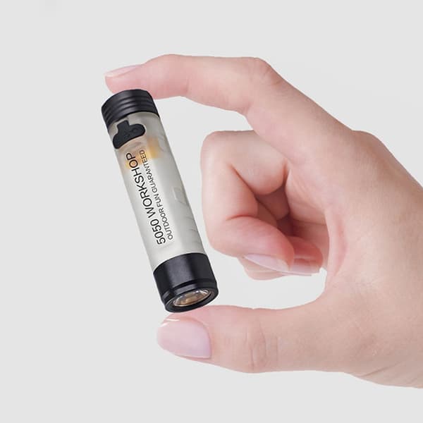 Taskulamppu Mini Ulko-LED-Avainklipsi Korkki 5050 Taskulamppu Pitkä B