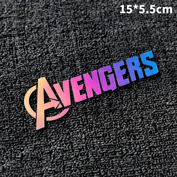 Iron Man Avenger Car Musta Heijastava Tarra Moottoripyörä Auto Tr A2