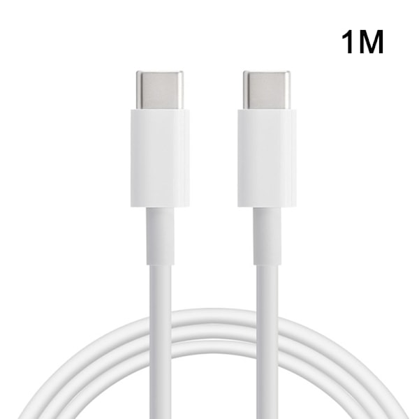 USB Typ C Till USB C 65W PD Snabbladdningskabel Typ C Snabb Cha 2M