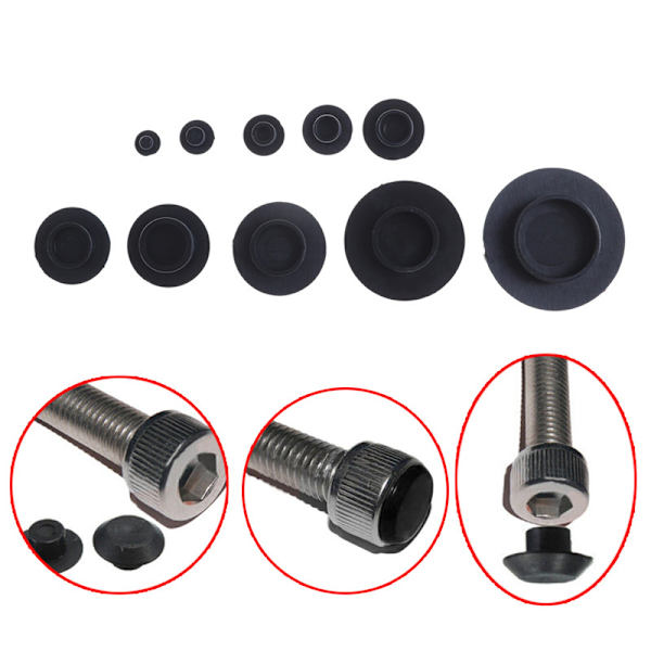 10 st Hex Socket Allen bult skruv mutter sexkant huvudskydd M12