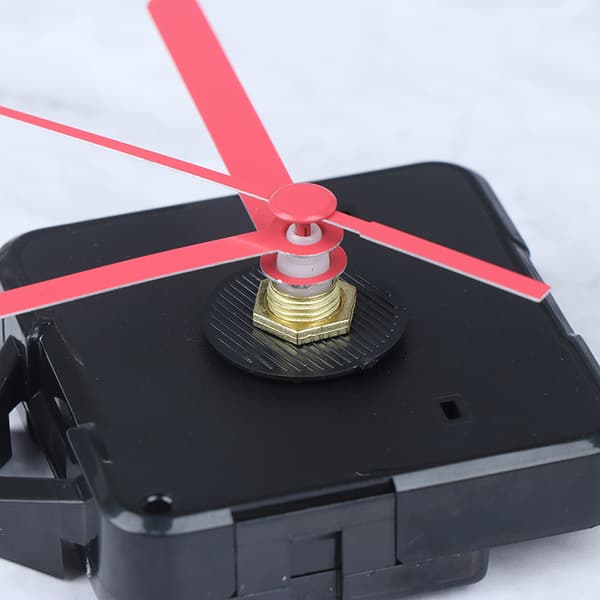 Silent Clock Farverige visere Quartz Wall Mechanism Movement Repa Pink