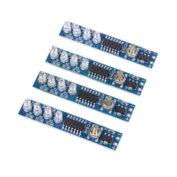 10 st 1-4S Enkel 3,7V 18650 Litiumbatterikapacitetsindikator A4