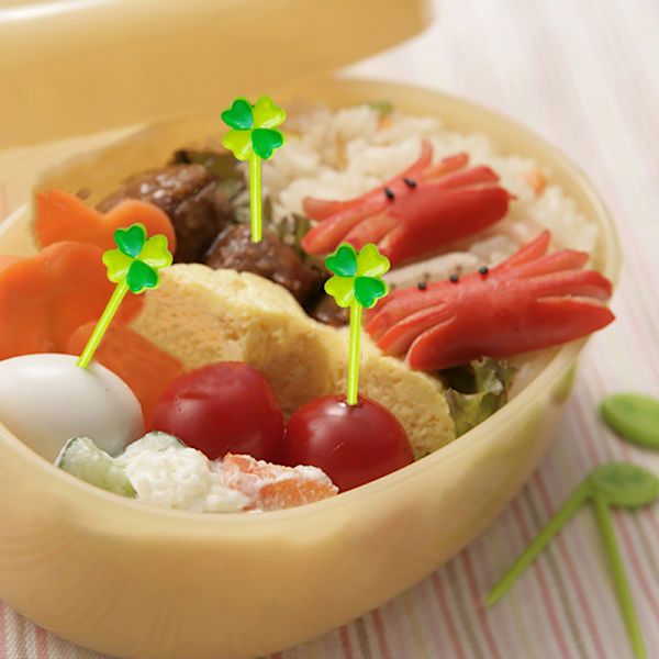 12 stk Cartoon Kid Cake Frukt Tannpirker Bento Lunsjtilbehør