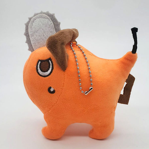 Motorsagmann Anime Cosplay Pochita e Plush Doll Key Chain Stuff