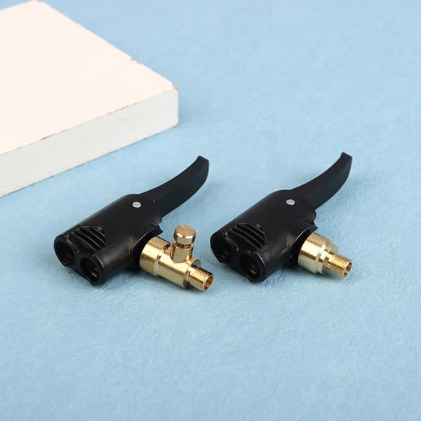 2-i-1 tömd Schrader/Presta ventiladapter bärbar däckluft Deflated