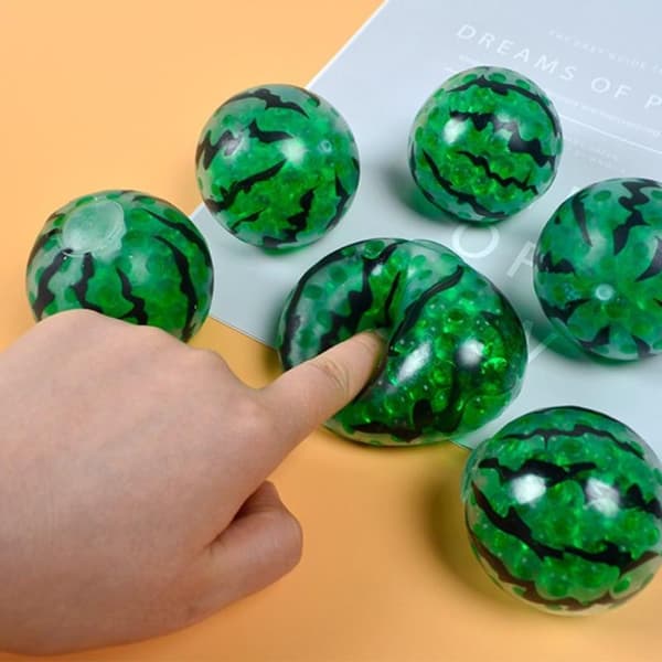 Myk Fruktlignende Vannmelon Perle Squishy A1