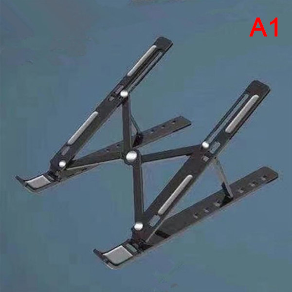 Laptop Stand Bærbar Holder Foldbar Plast til Notebook Bord A1
