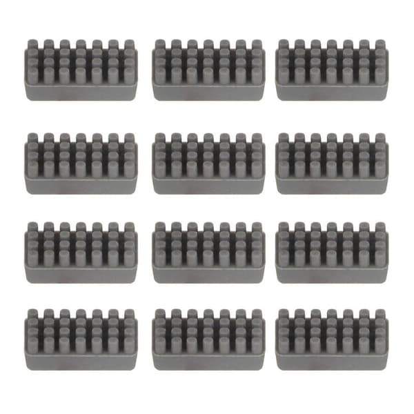 1/2/4 set silikonborstmunstycken torkarmonterade skrubbar för P2S A8