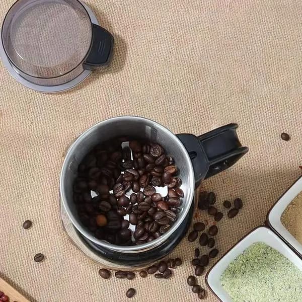 Elektrisk kaffebönkvarn för spannmål och kryddor A