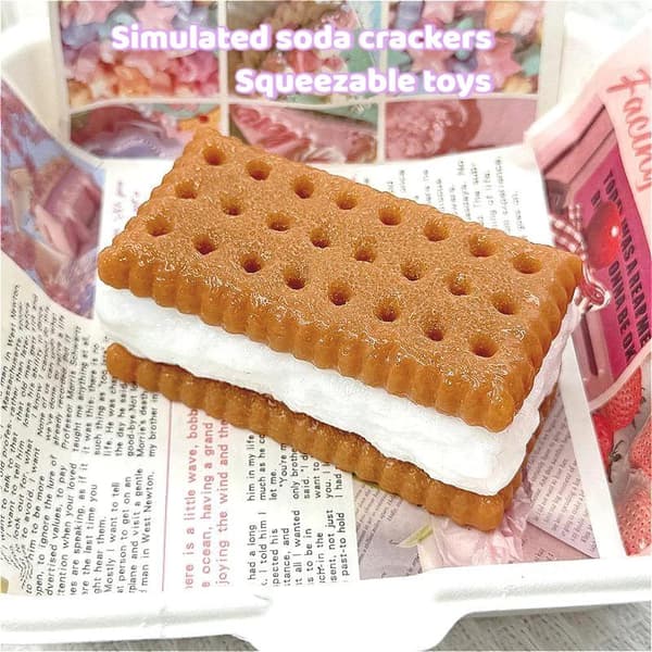Sandwichkaka Långsamt stigande färgglada strössel Perfekt för barn A7
