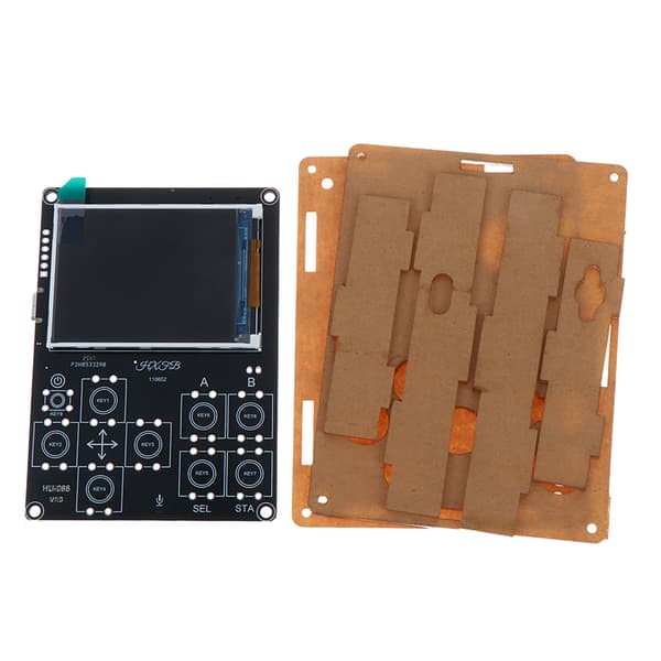 DIY LCD-skjerm Spillkonsoll Elektronisk sett Multifunksjonell