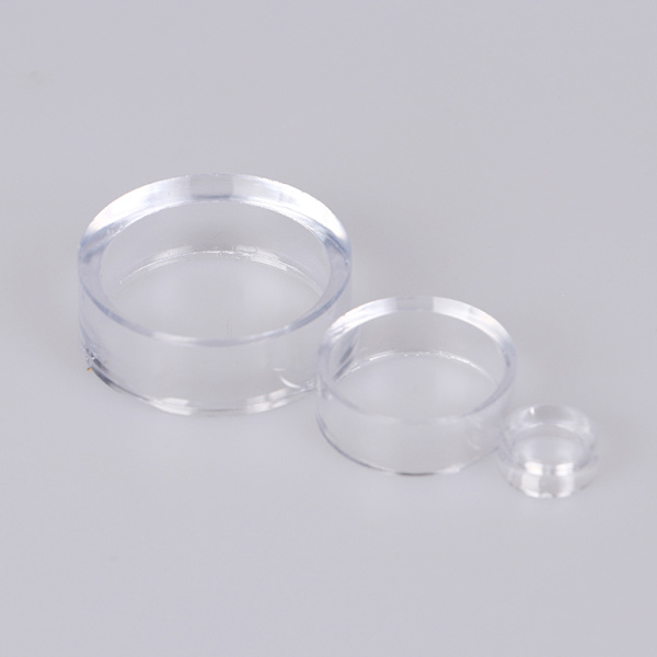 10 STK Akryl Clear Display Stand Kugleholder til Krystal 1.5*0.6CM