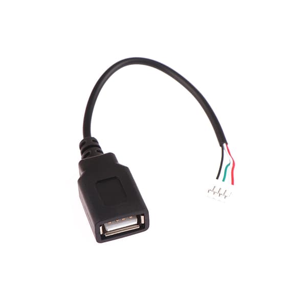 1Pc USB til 4P-kabel 4P-hun til USB 2.0-terminaldata hunn/ 1pc