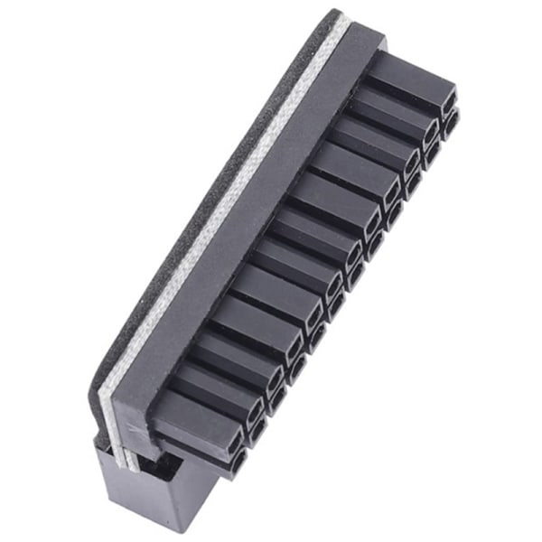 ATX 24Pin 90 grader 24-pin till 24pin Power Plug Adapter Mainboar