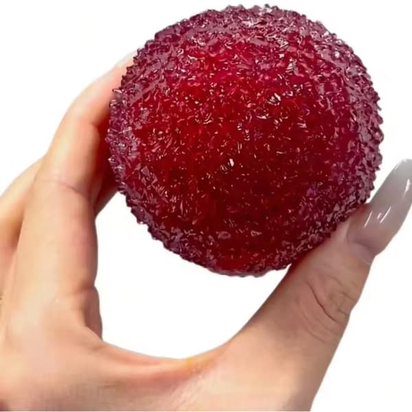 Varme håndlagde simulerte voksbær Squishy-leker og sakte tilbakeslag Smo 5cm
