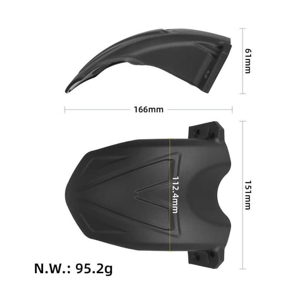 1 st fram eller bak för KUGOO KIRIN KuKirin G2 Master Electric A2