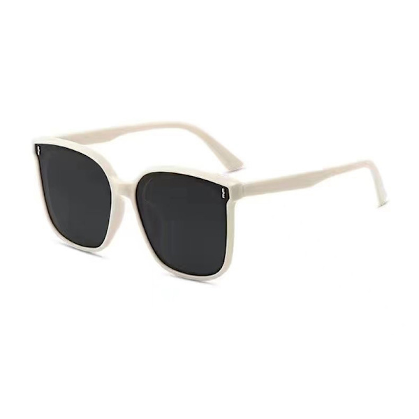 Mode Nya GM Solglasögon Dammode Square Classic Vintag Beige