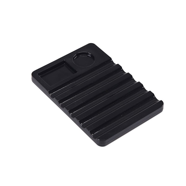 Nail Art Painting Penselhållare Nagelpensel Rack Painting Pen Res Black