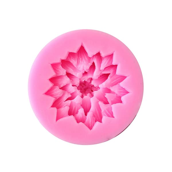 Lotus blomst silikone fondant kageforme chokoladeform til ba