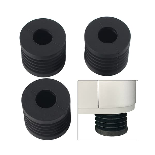 1/4 st för Bambu Lab P1P/P1S Antivibrationsfotdyna Anti-halk 4Pcs