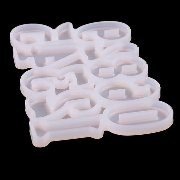 Numerisk formet modellering DIY silikonform bursdagskakedekorat