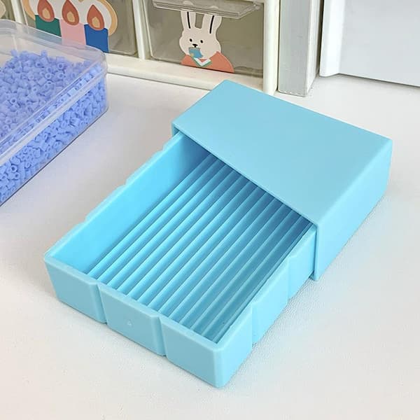 Multifunksjonell Bønnespade 2-i-1 Barnas DIY Håndverksbaffel Blue