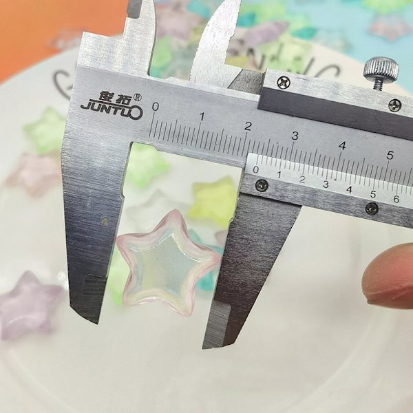 10Pc Luminous Mini Resin Star Car Dashboard Leker Dukker Figurer