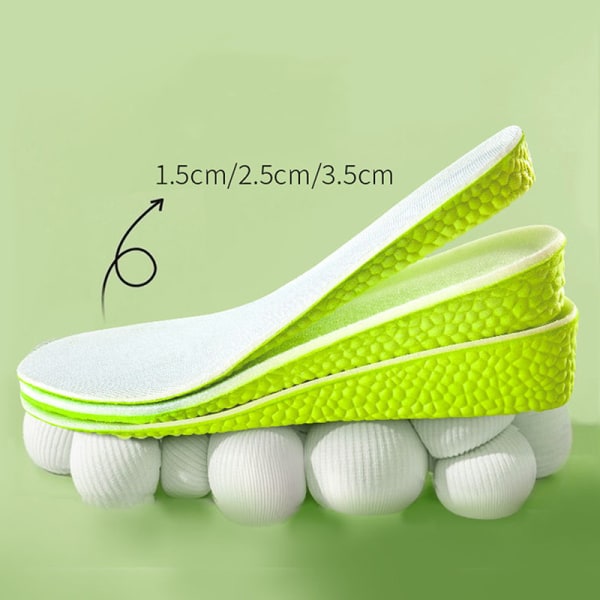 Näkymätön korkeutta lisäävät pohjalliset Memory Foam -kengät Pohjatyyny 41-42 Boost 3.5cm