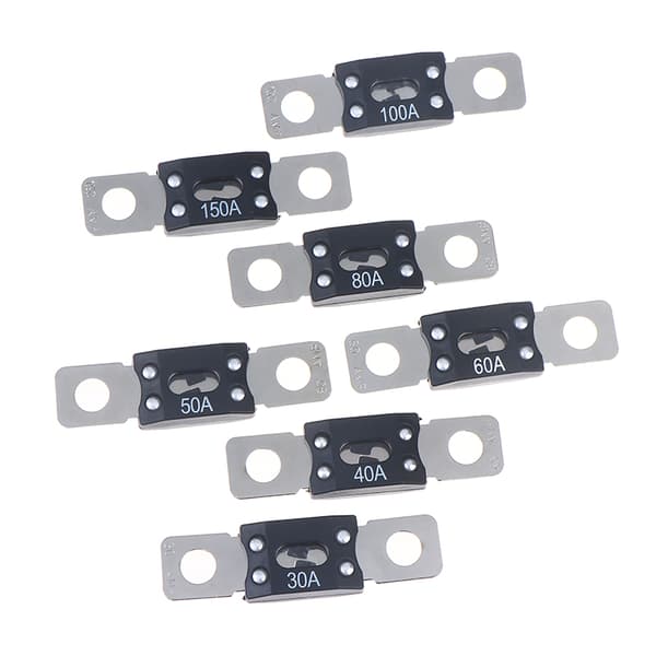 1/3 stk ANM Bolt-On Sikring 30A 40A 50A 60A 80A 100A 150A 200A 250A 3pcs 80A