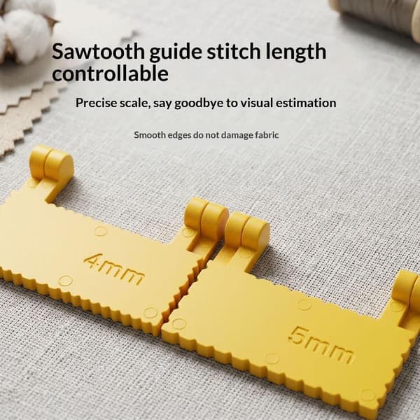 1/4 stk. 2 mm til 5 mm syning søm guide sæt stabil klips til hjemme S A2