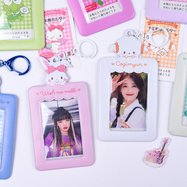 Sanrio Card Holder Keychain Kurulin Tuxedosam Pekkle Usahana Ca A9