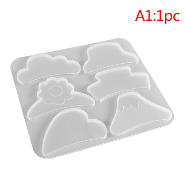 Molds silikonihartsimuotit metalligeometriset piikit A1