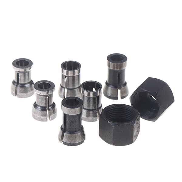 1 sett 6/6,35/8 mm spennhylseadapter graverings- og trimmemaskin R B3