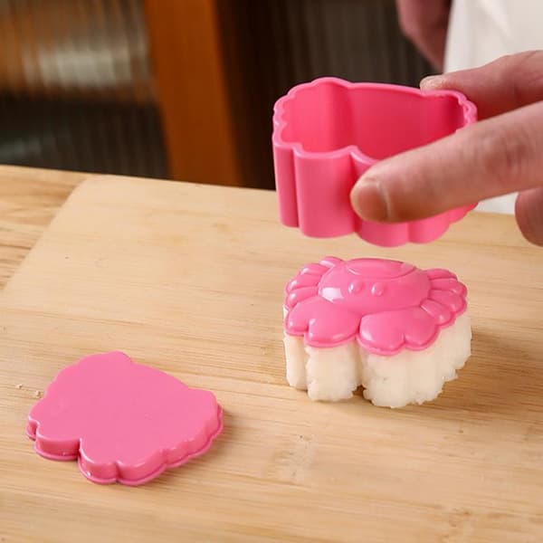 Krabbe Sushi Form Onigiri Risball Bento Press Maker Form Kjøkken